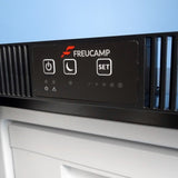 EuroVan 150L Slim fridge fitted in a campervan