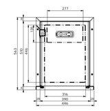 VanCool 40L 12 - 24V Compressor Refrigerator – HxWxD: 56×44×35 cm - EuroVan - shop