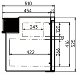VanCool 50L 12 - 24V Compressor Refrigerator – HxWxD: 52.5×38×51 cm - EuroVan - shop