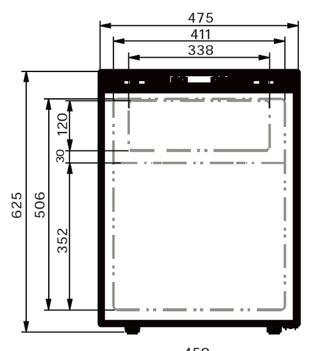 VanCool 60L 12 - 24V Compressor Refrigerator – HxWxD: 62×47×45 cm - EuroVan - shop