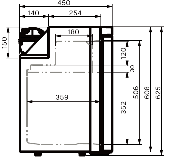 VanCool 60L 12 - 24V Compressor Refrigerator – HxWxD: 62×47×45 cm - EuroVan - shop