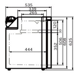 VanCool 75L Refrigerator for Campervan 12/24V – HxWxD: 62×47×53 cm - EuroVan - shop
