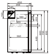 VanCool 80L 12 - 24V Compressor Refrigerator – HxWxD: 81×47.5×45 cm - EuroVan - shop